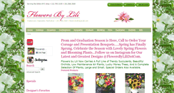 Desktop Screenshot of flowersbylili.com
